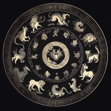 Chinese Zodiac Wheel
